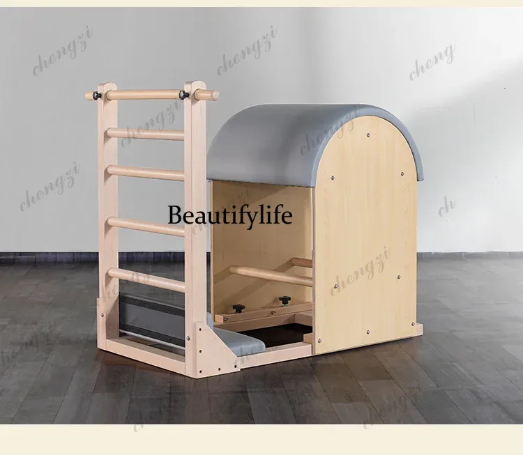 Home Gym Equipment Set - مجموعة أسطوانة السلم الخمسية من خشب
