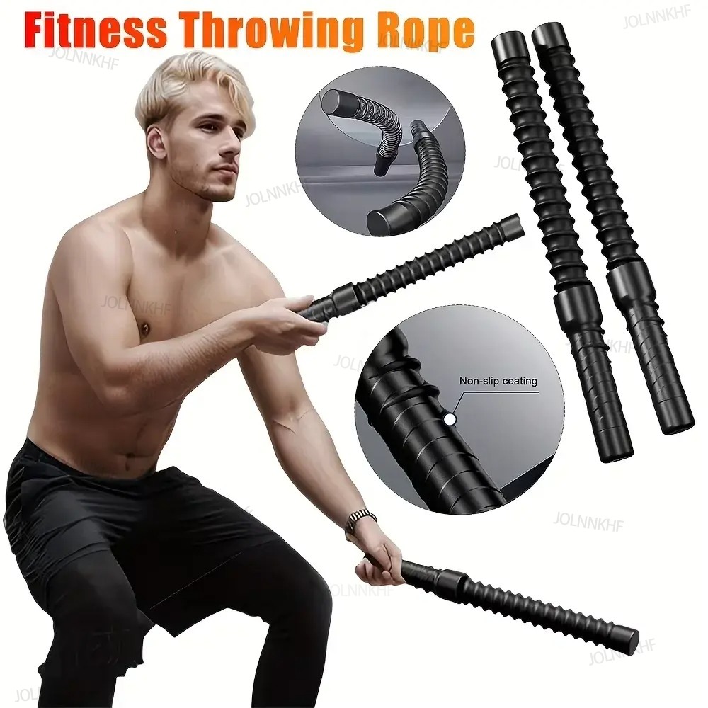 Battle Rope Heavy - حبال تدريب لاسلكية ثقيلة الوزن (قطعتان)