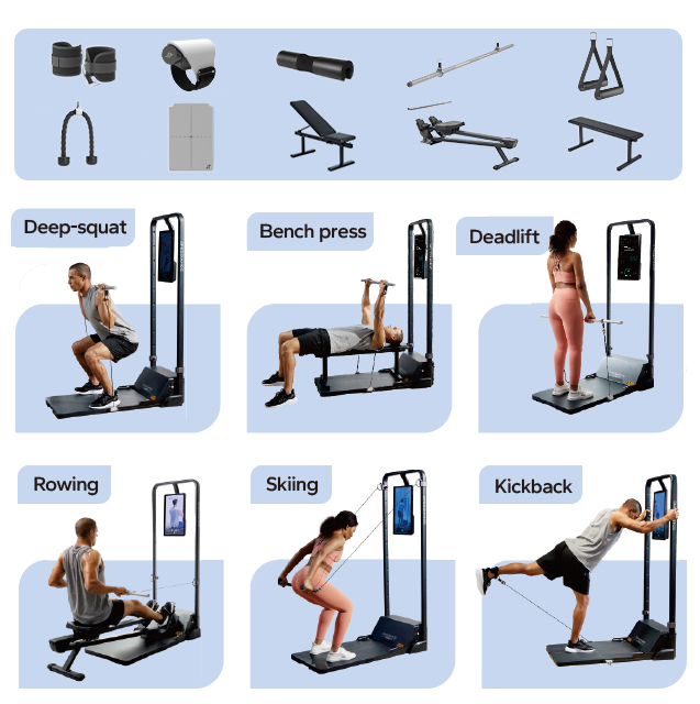 جهاز تدريب منزلي ذكي للياقة ال - مراجعة All In One Gym Home Equipment وسعره