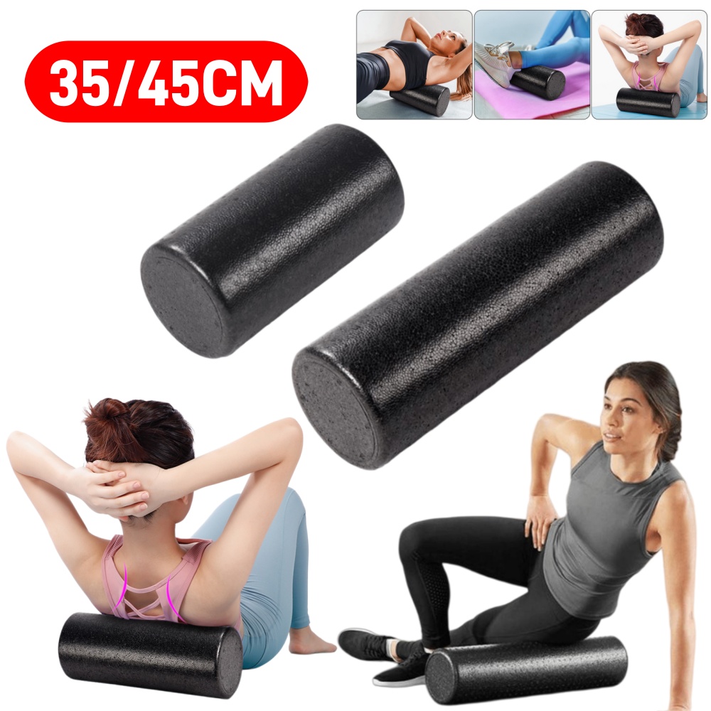 35/45 سم أسطوانة تدليك رياضية  - مراجعة Home Gym Portable وسعره