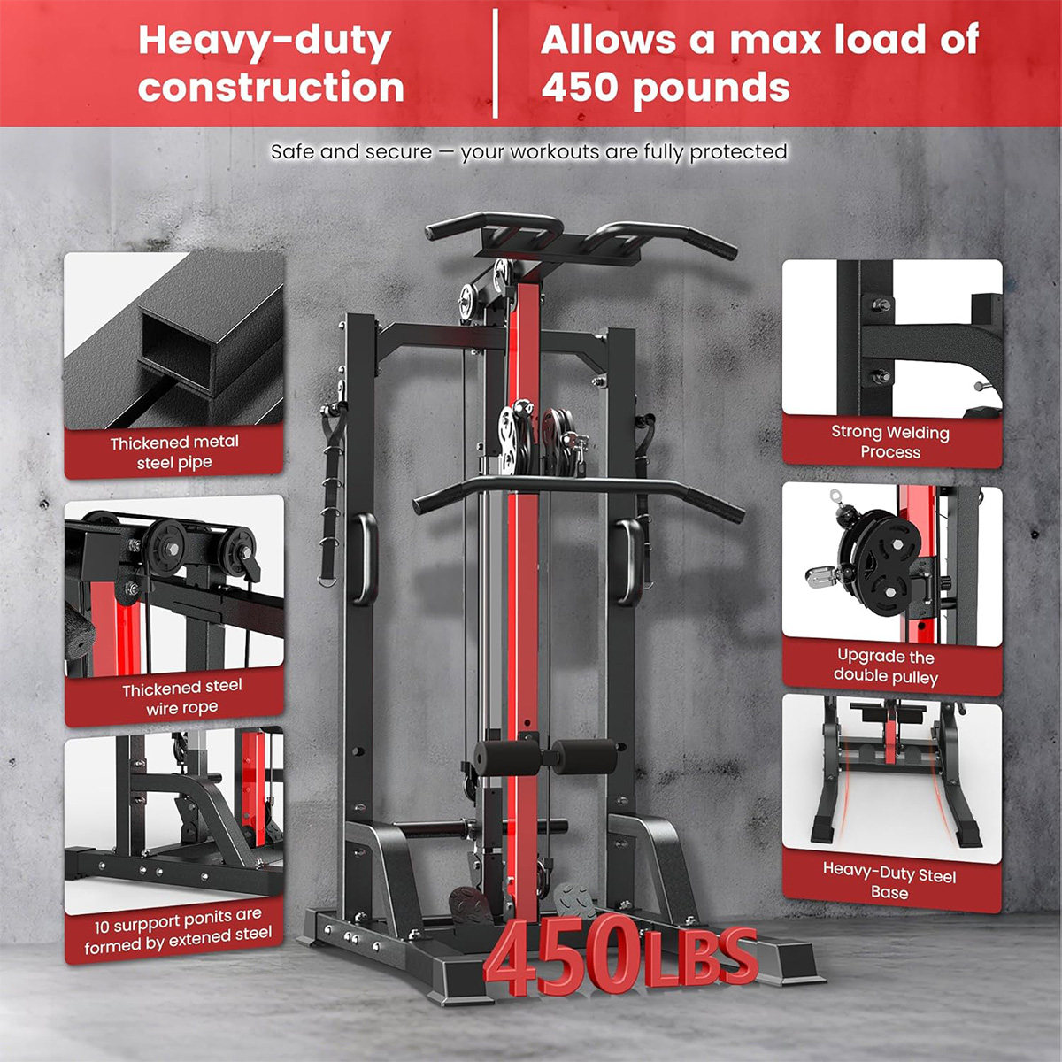 جهاز بووبو للتمارين المنزلية - - مراجعة All In One Gym Home Equipment وسعره