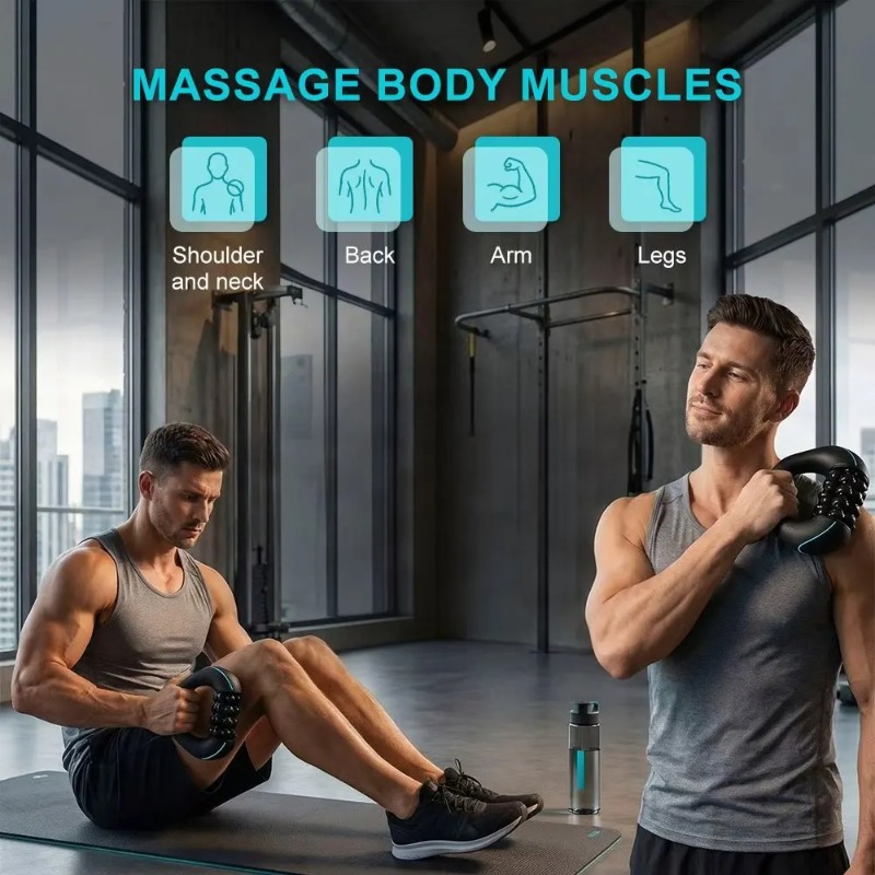 جهاز تدليك يدوي بالاهتزاز، سرع - مراجعة Home Gym Portable وسعره