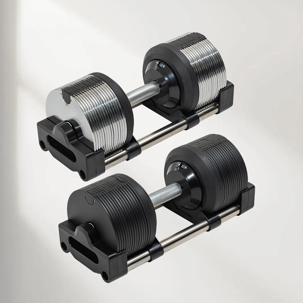 مجموعة دمبل قابلة للتعديل بوزن - مراجعة Home Gym Equipment Set وسعره