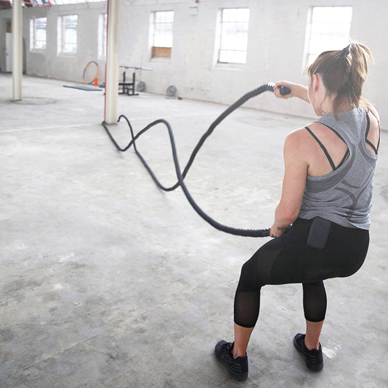 حبل تمارين رياضية بطول 9م/12م/ - مراجعة Battle Rope Heavy وسعره