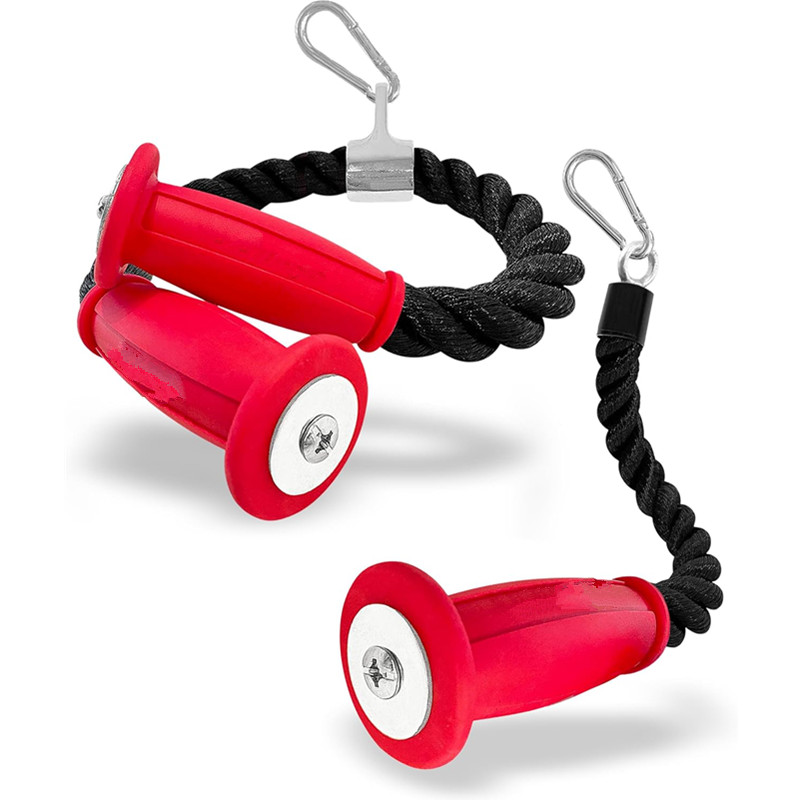 حبل تمارين الترايسيبس المريح و - مراجعة Home Gym Equipment Set وسعره