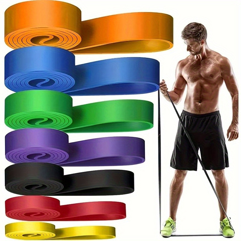 حزام مقاومة مرن من اللاتكس عال - مراجعة Home Gym Routine وسعره