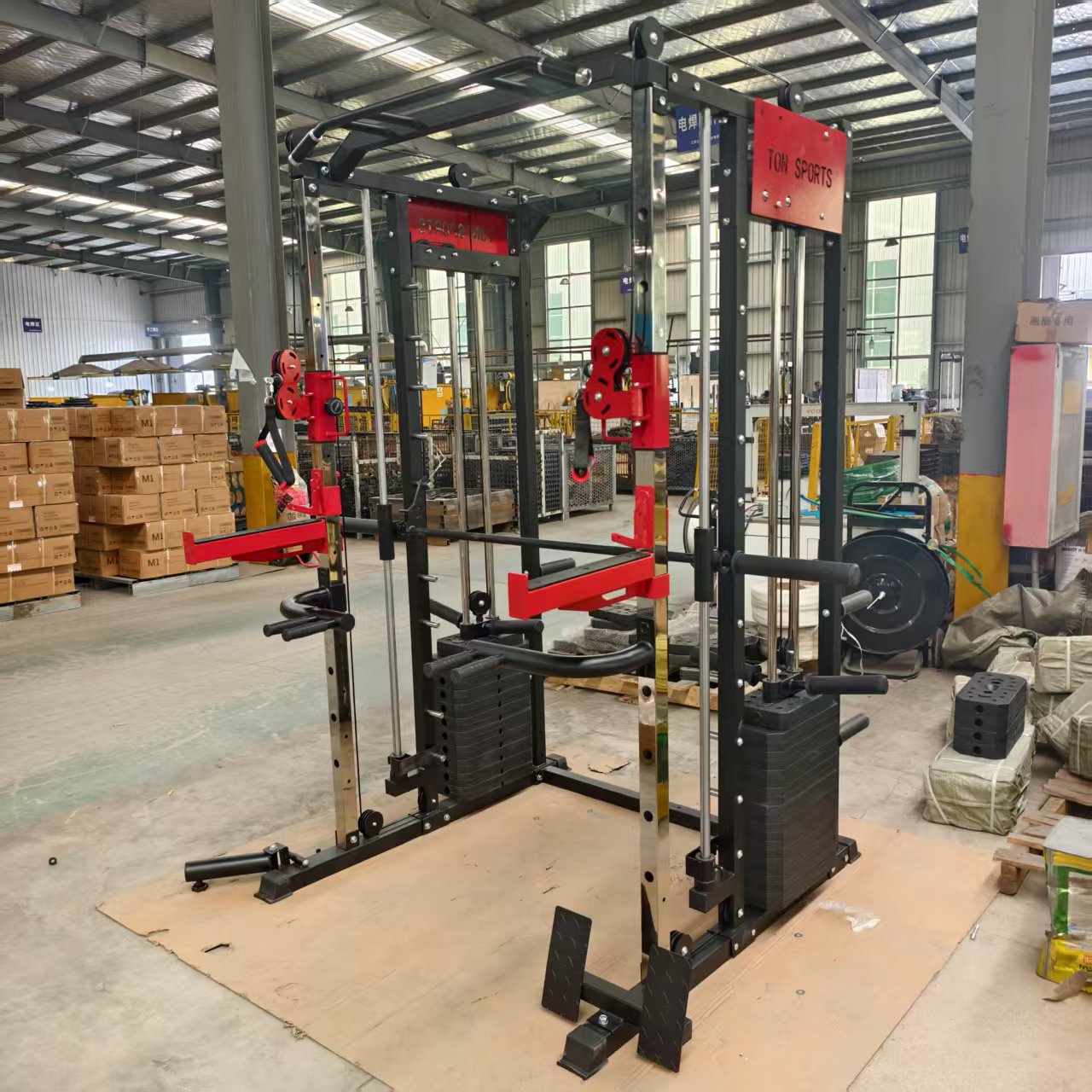 جهاز سميث متعدد الوظائف من FDF - مراجعة All In One Gym Home Equipment وسعره