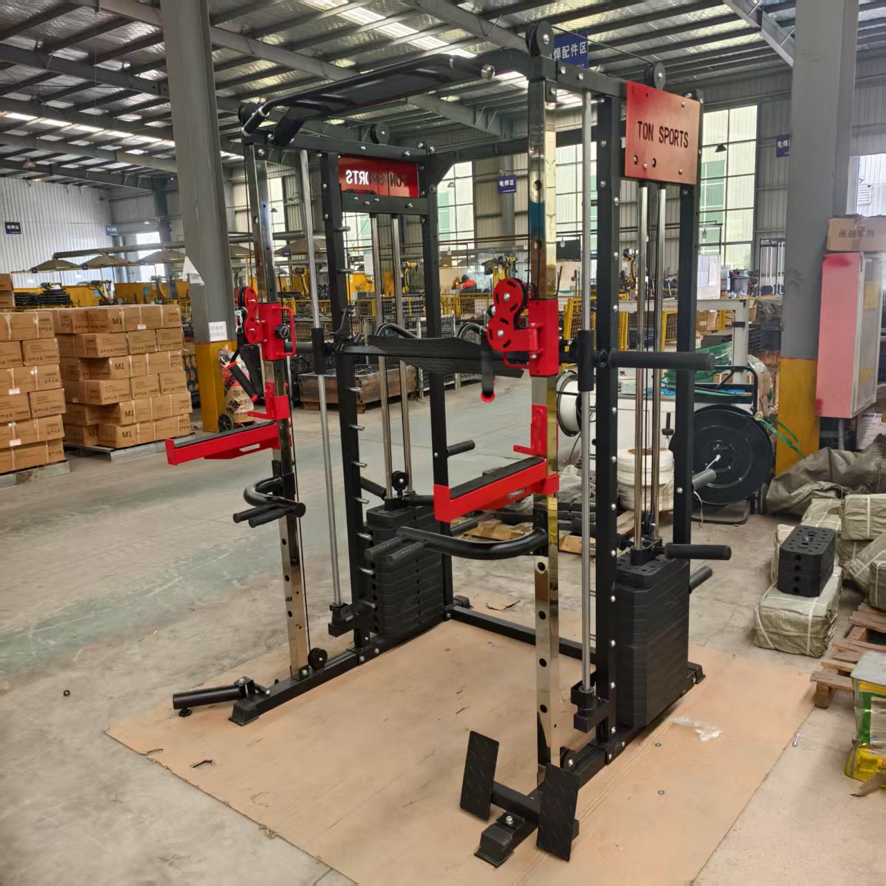 جهاز سميث متعدد الوظائف من FDF - مراجعة All In One Gym Home Equipment وسعره