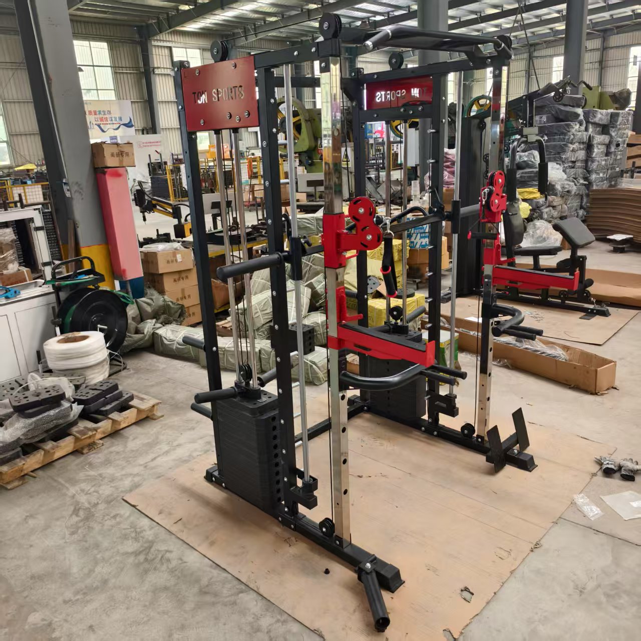 جهاز سميث متعدد الوظائف من FDF - مراجعة All In One Gym Home Equipment وسعره