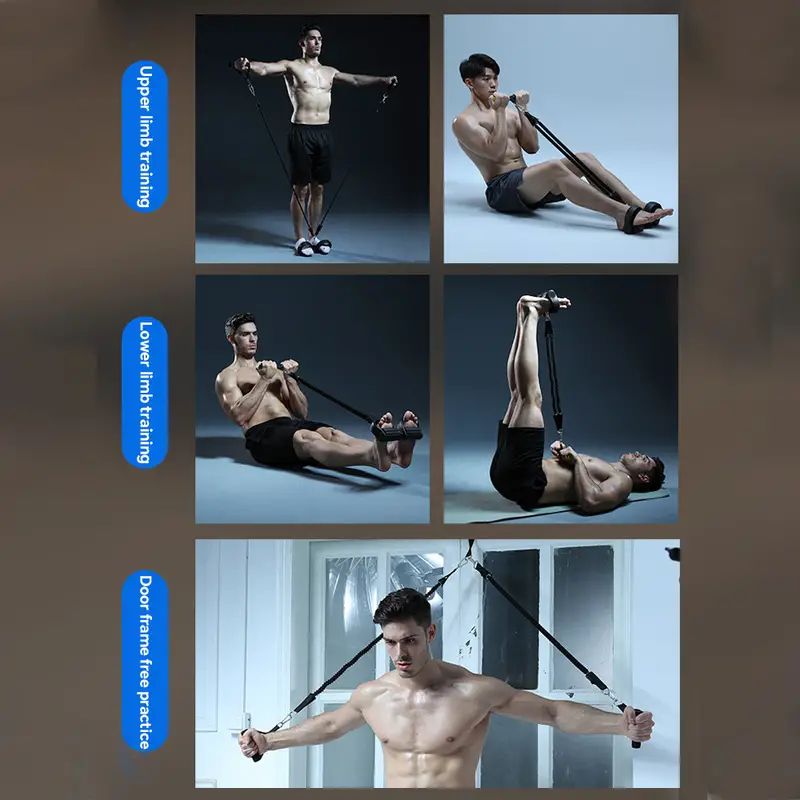 دواسة التوتر حبل مجتذب ممارسة  - مراجعة Home Gym Routine وسعره
