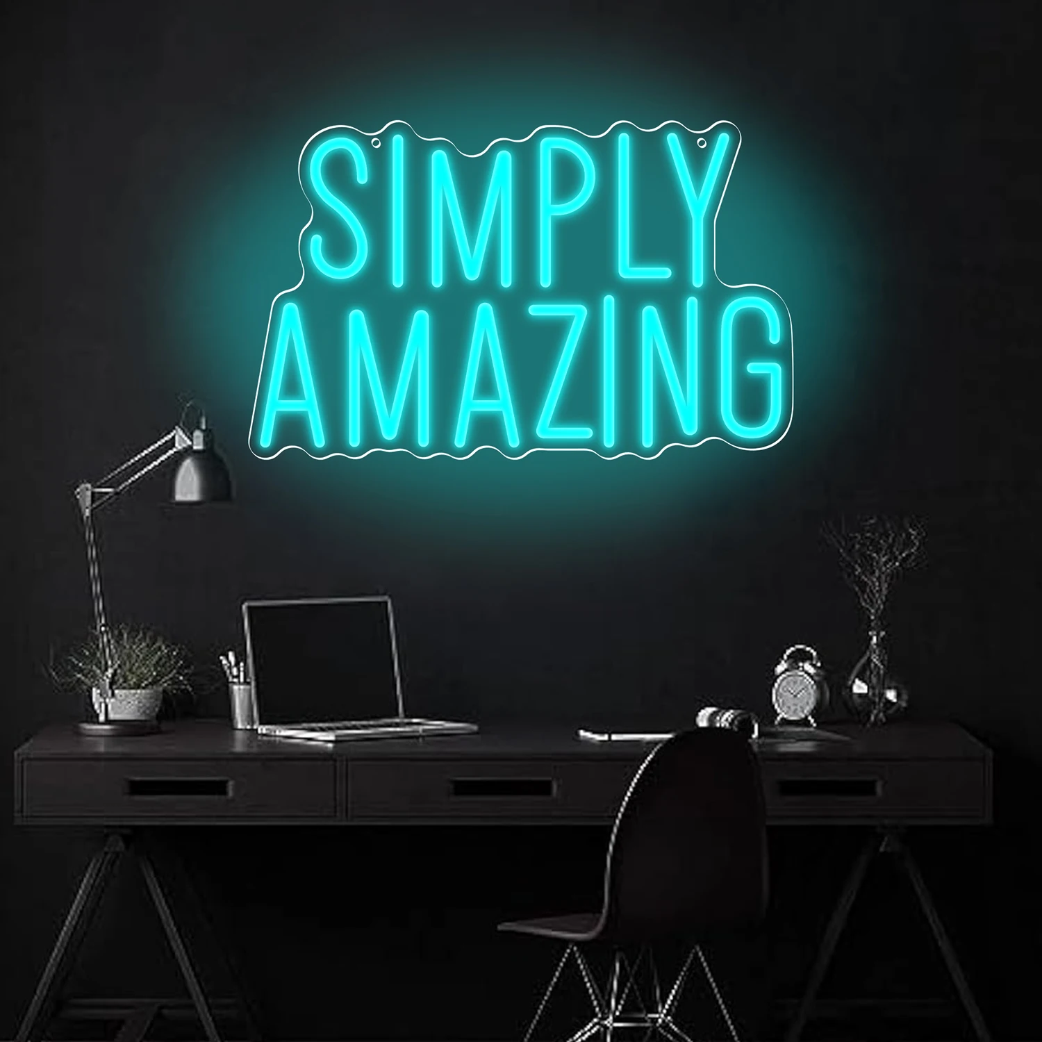 لافتة نيون مذهلة بعبارة تحفيزي - مراجعة Home Gym Neon Sign وسعره