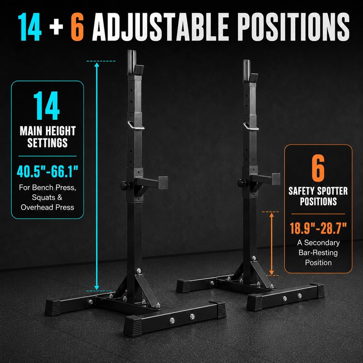 حوامل رف السكوات القابلة للتعد - مراجعة Home Gym Portable وسعره