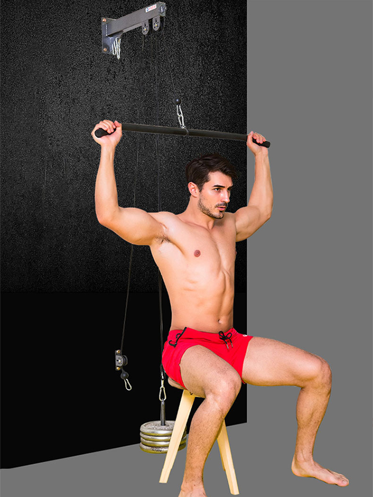 نظام بكرات عالمي يمكنك تركيبه  - مراجعة Home Gym Equipment Set وسعره