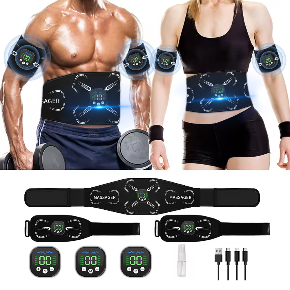 جهاز تحفيز العضلات الكهربائي E - مراجعة Home Gym Routine وسعره