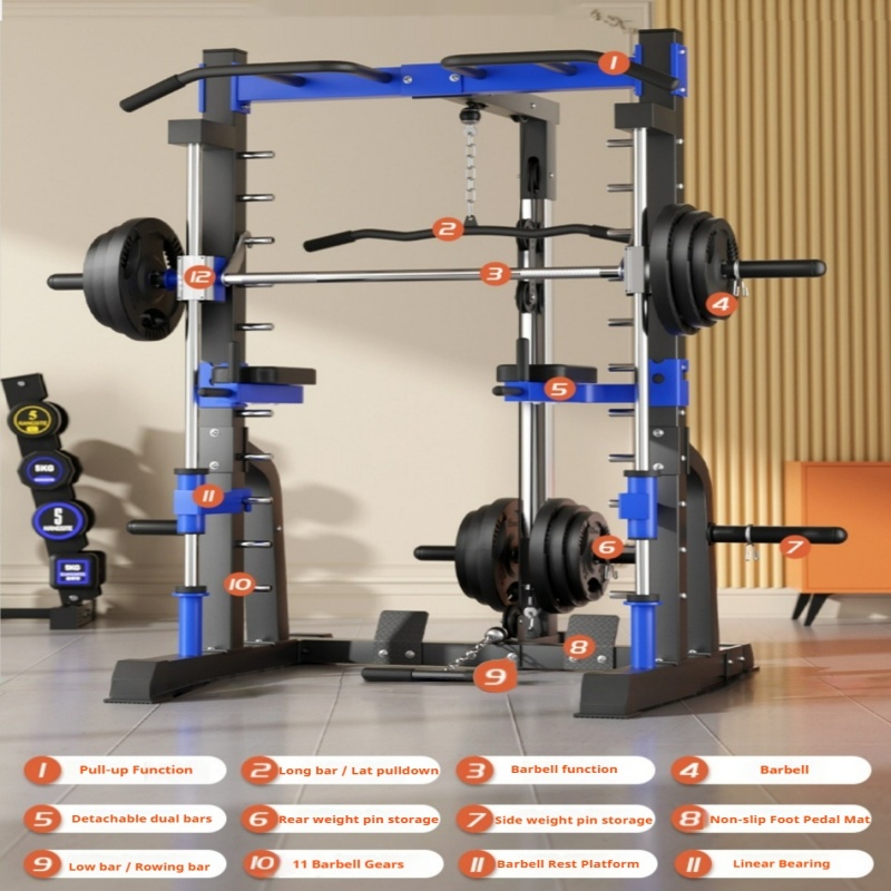 معدات تدريب شاملة منزلية متعدد - مراجعة Home Gym Equipment Set وسعره